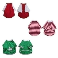 IconicPet 3 Pack Pretty Pet Apparel With Sleeves