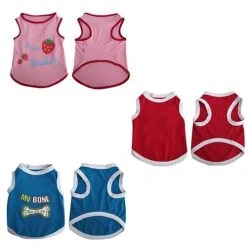 IconicPet 3 Pack Pretty Pet Tank Top