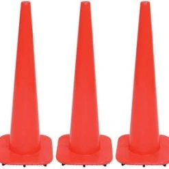 Olympia 36" Orange Heavyweight Cones - Set Of 5