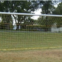 All Goals, Inc. 4" Rd. 6'6" X 18'6" Budget Alum Soccer Goal