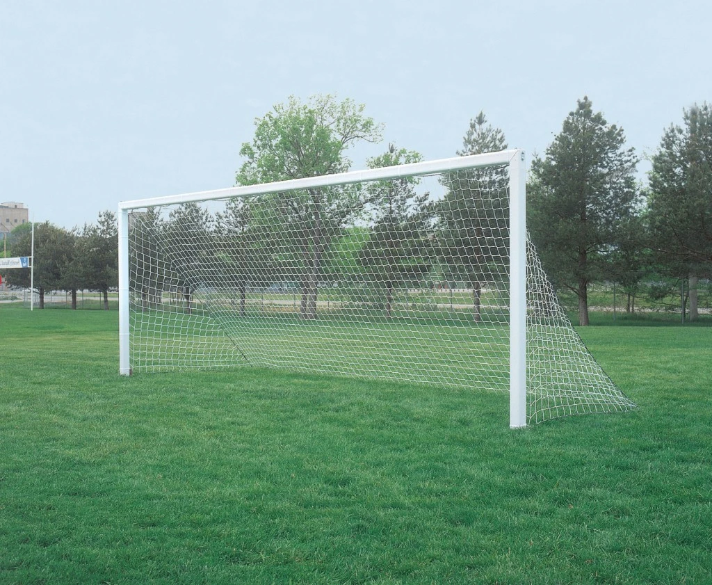 BISON INC 9'(W) X 4.5'(H) X 0'(T) X 4.5'(B) X 4mm Soccer Net White