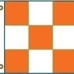 FlagZone Airfield Vehicle Safety Flags , Poleband , 36 Inch X36 Inch