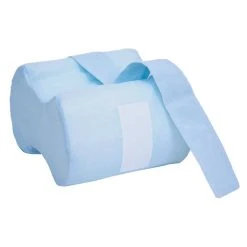 Milliken Medical Anatomic Knee Separator 10" Long Blue Cotton/Poly Cover