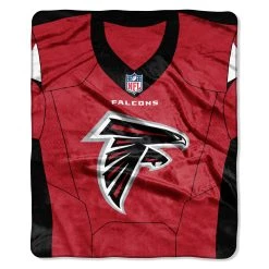 Caseys Distributing, Inc Atlanta Falcons Blanket 50x60 Raschel Jersey Design
