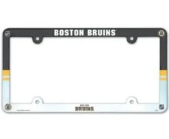Caseys Distributing, Inc Boston Bruins License Plate Frame - Full Color