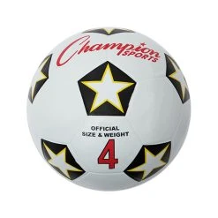 Olympia Sports Budget Rubber Soccer Ball - Size 4