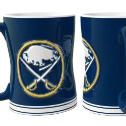 Caseys Distributing, Inc Buffalo Sabres Coffee Mug - 14oz Sculpted Relief