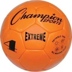 Olympia Champion Sports Extreme Soccer Ball - Size 4 (Orange)
