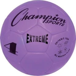 Olympia Champion Sports Extreme Soccer Ball - Size 4 (Purple)