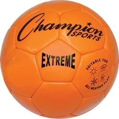 Olympia Champion Sports Extreme Soccer Ball - Size 5 (Orange)