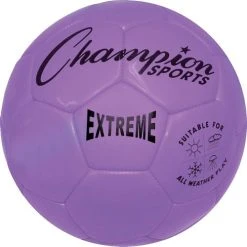 Olympia Champion Sports Extreme Soccer Ball - Size 5 (Purple)