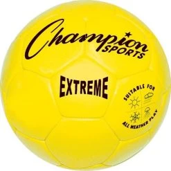 Olympia Champion Sports Extreme Soccer Ball - Size 5 (Yellow)