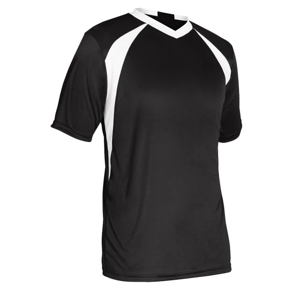 Sportsman's Supply Inc Champro Adult Sweeper Soccer Jersey Black White Extra Large