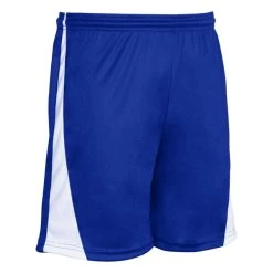Sportsman's Supply Inc Champro Adult Sweeper Soccer Shorts Royal White Large