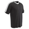 Sportsman's Supply Inc Champro Youth Mark Soccer Jersey Black White Silver Small