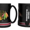 Caseys Distributing, Inc Chicago Blackhawks Coffee Mug - 14oz Sculpted Relief