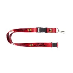 Caseys Distributing, Inc Chicago Blackhawks Lanyard Red