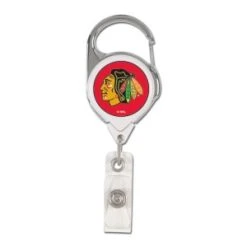 Caseys Distributing, Inc Chicago Blackhawks Retractable Premium Badge Holder
