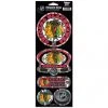 Caseys Distributing, Inc Chicago Blackhawks Stickers Prismatic