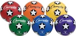Olympia Colored Soccer Balls - Size 5 (Set Of 6)