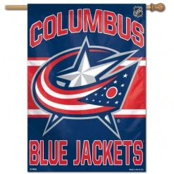 Caseys Distributing, Inc Columbus Blue Jackets Banner 28x40