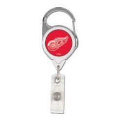 Caseys Distributing, Inc Detroit Red Wings Retractable Premium Badge Holder