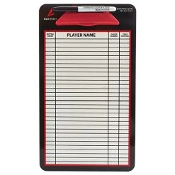Sport Supply Group Double Sided Baseball Coach's Board