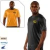 Champro Sports Double Stock Z-Cloth, Dri-Gear Reversible Tee - Forest Green, Gold - Youth S