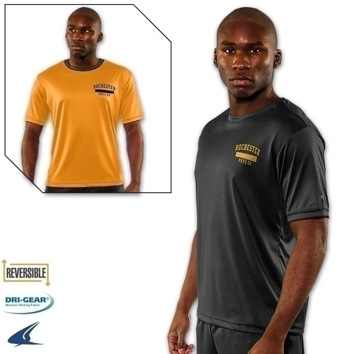 Champro Sports Double Stock Z-Cloth, Dri-Gear Reversible Tee - Navy, White - Youth S 1 Champro Sports Double Stock Z-Cloth, Dri-Gear Reversible Tee - Navy, White - Youth S