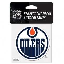 Caseys Distributing, Inc Edmonton Oilers Decal 4x4 Perfect Cut Color