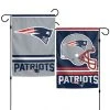 Caseys Distributing, Inc New England Patriots Flag 12x18 Garden Style 2 Sided