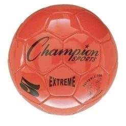 Champion Sports Extreme Soccer Ball Size 5 Orange