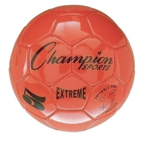 Champion Sports Extreme Soccer Ball Size 5 Orange 1 Champion Sports Extreme Soccer Ball Size 5 Orange