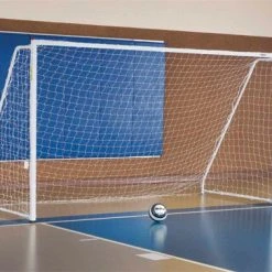 Douglas Sports Folding Soccer Goals, 6.5'H X 12'W X 4'D With Nets - Pair
