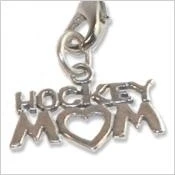 Preppy Player Icehockey Gifts - Hockey Mom-Cell Phone Charm