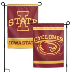 Caseys Distributing, Inc Iowa State Cyclones Flag 12x18 Garden Style 2 Sided