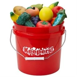 Flaghouse Inc Junior Keepers! Bucket Fruits And Veggies