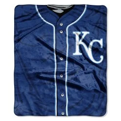 Caseys Distributing, Inc Kansas City Royals Blanket 50x60 Raschel Jersey Design