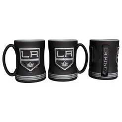 Caseys Distributing, Inc Los Angeles Kings Coffee Mug-14oz Sculpted Relief