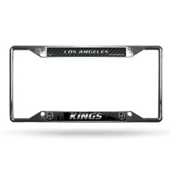 Caseys Distributing, Inc Los Angeles Kings License Plate Frame Chrome Ez View