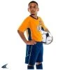 Champro Sports Mark Soccer Short - Purple, Optic Yellow, White - Youth Xl