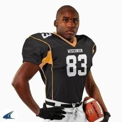 Champro Sports Marker Stretch Polyester Dazzle Jersey - Navy, White - Youth Xl