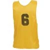 Champion Sports Numbered Practice Vest Adult Gold