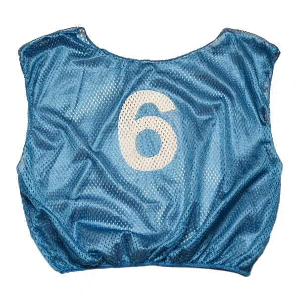 Champion Sports Numbered Scrimmage Vest Adult Blue