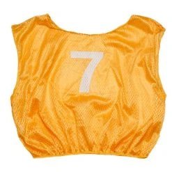 Champion Sports Numbered Scrimmage Vest Youth Gold