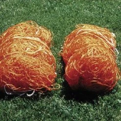 Stackhouse Athletic Orange Soccer Net, Pair