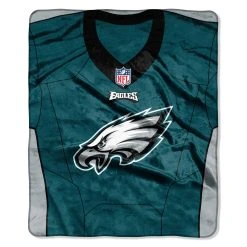 Caseys Distributing, Inc Philadelphia Eagles Blanket 50x60 Raschel Jersey Design