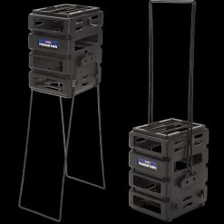 Unique Pickleball Ballport-Mini, Holds 24 Indoor And 20 Outdoor Pickleballs - Pack Of 1