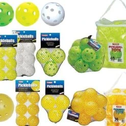 Unique Pickleball - Outdoor, Optic Yellow - 12 Pack - Pack Of 1