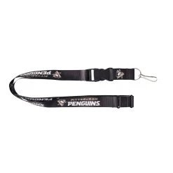 Caseys Distributing, Inc Pittsburgh Penguins Lanyard Black